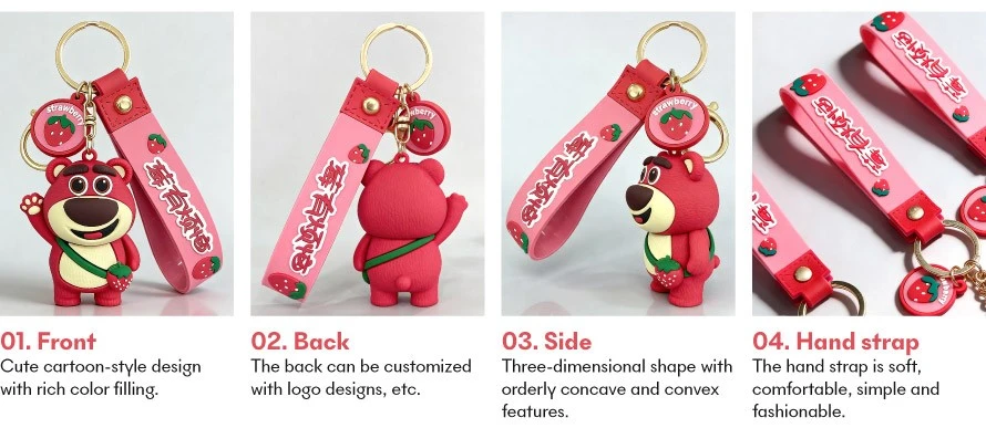 cartoon character keychain custom 3 cartoon character keychain custom 3