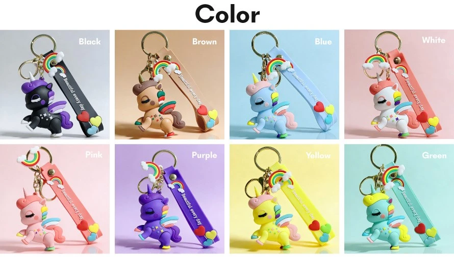 cute unicorn keychain 1 cute unicorn keychain 1