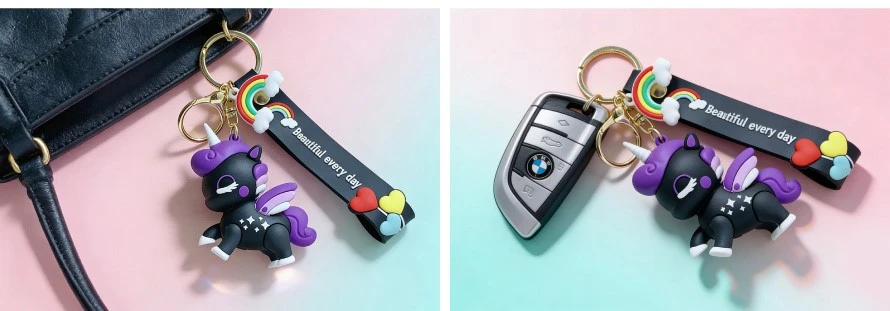 cute unicorn keychain 2 cute unicorn keychain 2