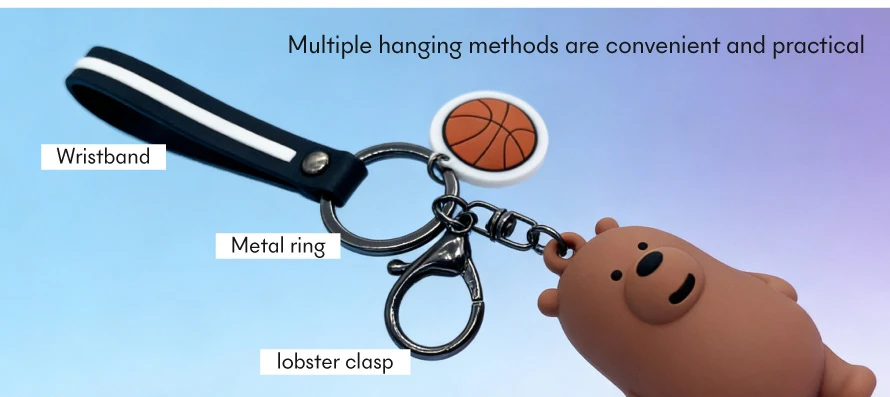 cartoon bear keychain 5