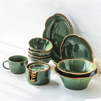 Set Llestri Cinio Japaneaidd